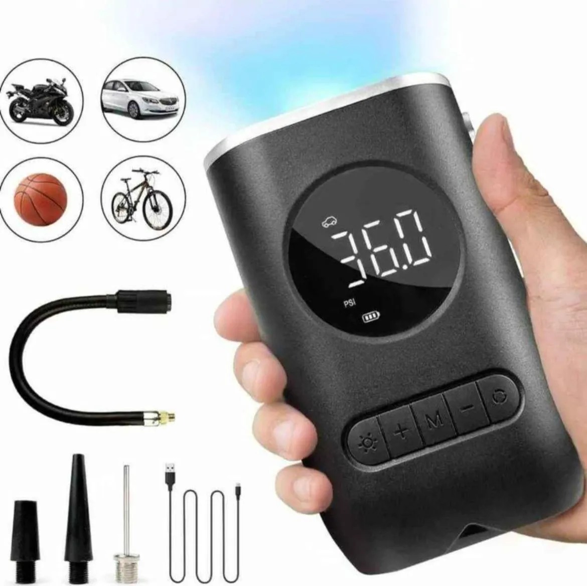 Miniatura 2 de Inflador Eléctrico Portátil